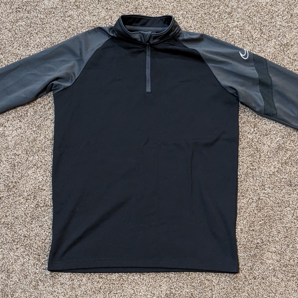 Nike DRY Academy Drill Top Youth L 1/4 Zip Long Sleeve Fleece Pullover Shirt